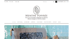 Desktop Screenshot of menthe-poivree.eu