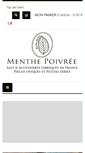 Mobile Screenshot of menthe-poivree.eu