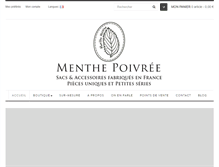 Tablet Screenshot of menthe-poivree.eu